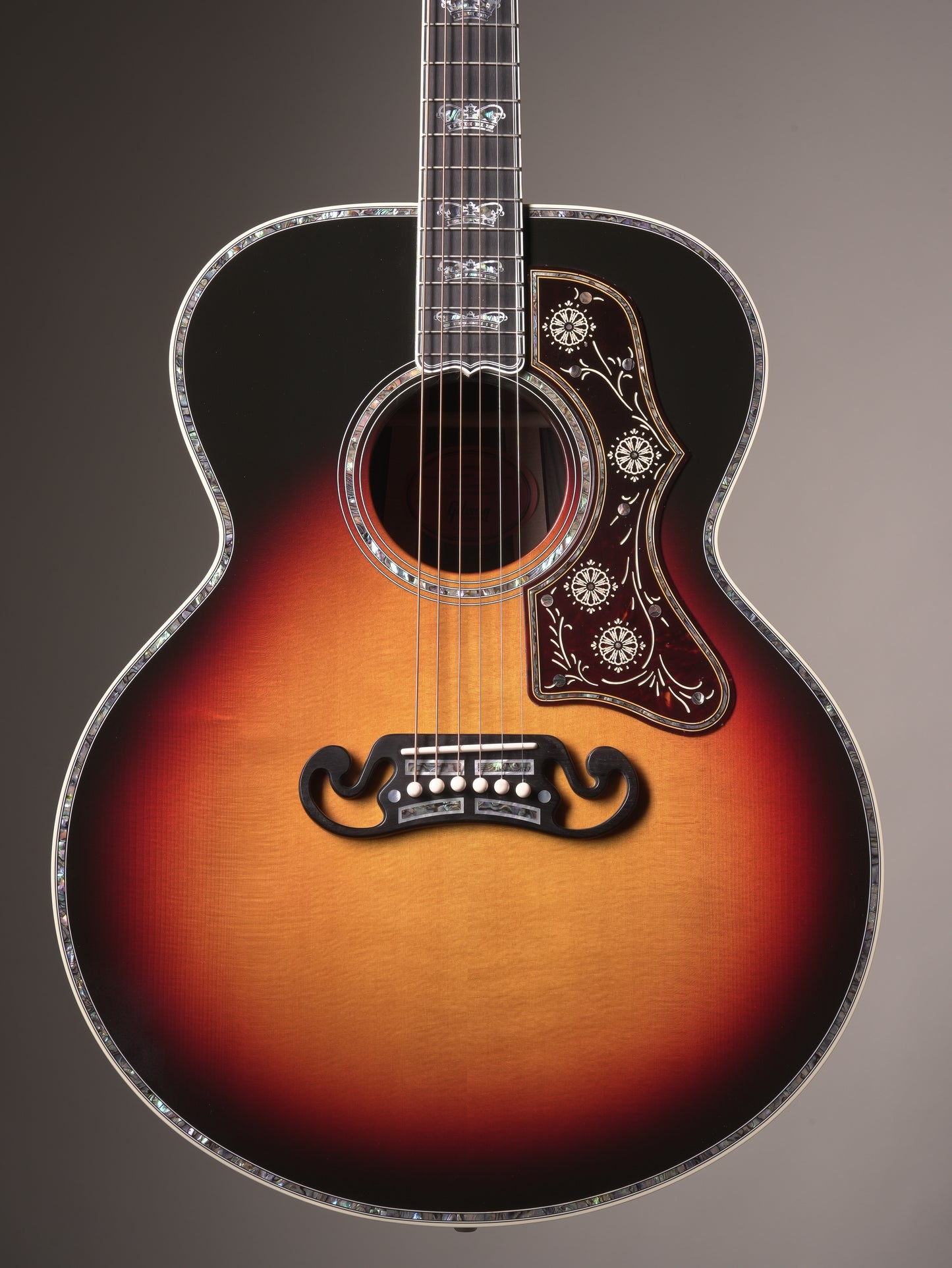 Gibson Custom Shop Monarch SJ-200 Rosewood #89/100 Acoustic Guitar - Tri Burst w/ OHSC