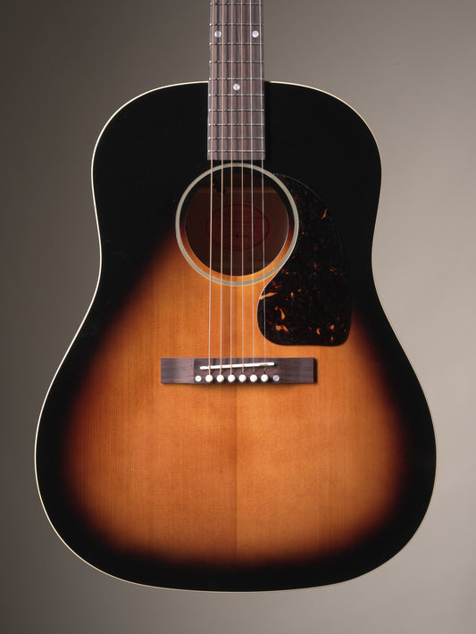 Epiphone "Inspired by Gibson Custom" 1942 Banner J-45 acoustic electric guitar - Sunburst, incl. OHSC