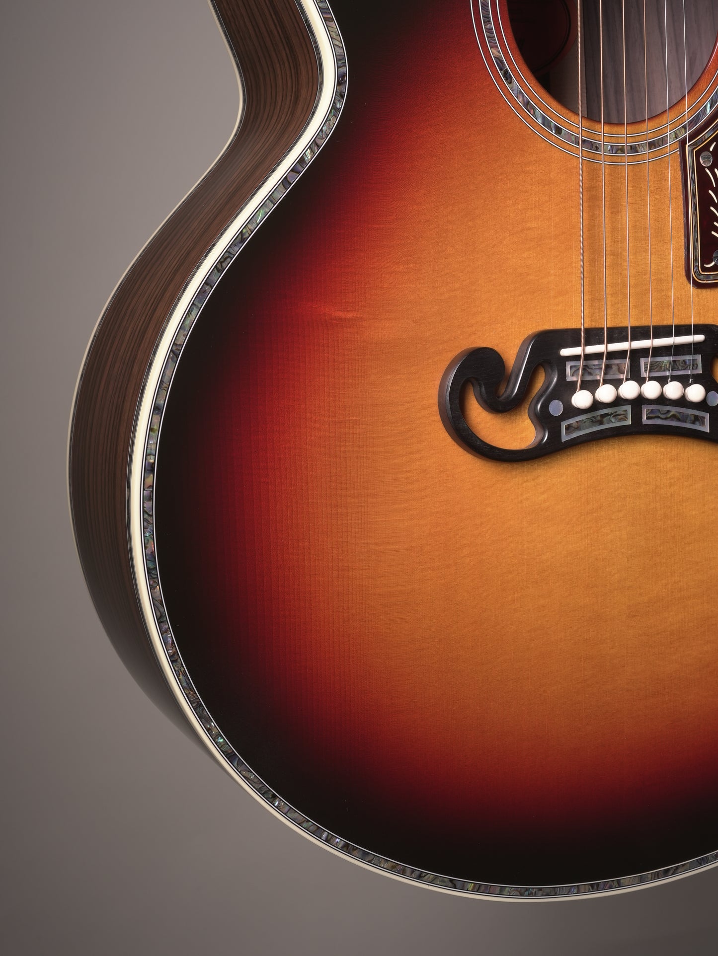 Gibson Custom Shop Monarch SJ-200 Rosewood #89/100 Acoustic Guitar - Tri Burst w/ OHSC