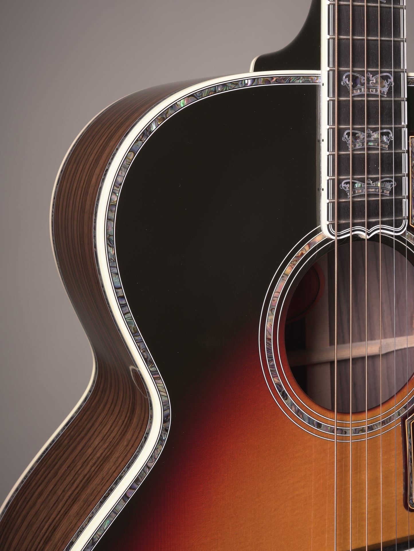 Gibson Custom Shop Monarch SJ-200 Rosewood #89/100 Acoustic Guitar - Tri Burst w/ OHSC