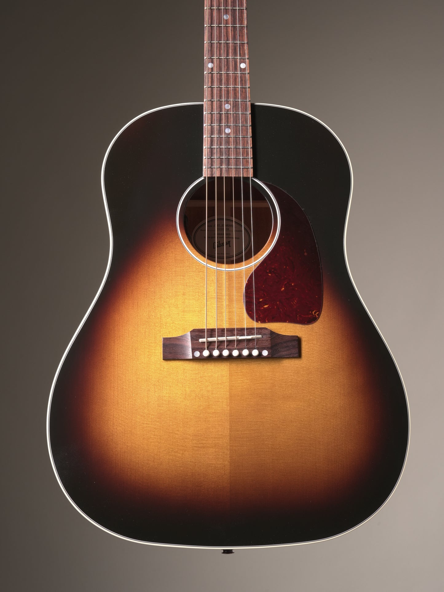 Gibson J-45 Standard Acoustic Electric Guitar - Vintage Sunburst, Incl. OHSC