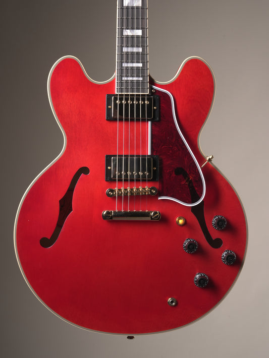 Epiphone "Inspired by Gibson Custom" 1959 ES-355 Semi-Hollow Electric Guitar - Cherry, w/ OHSC