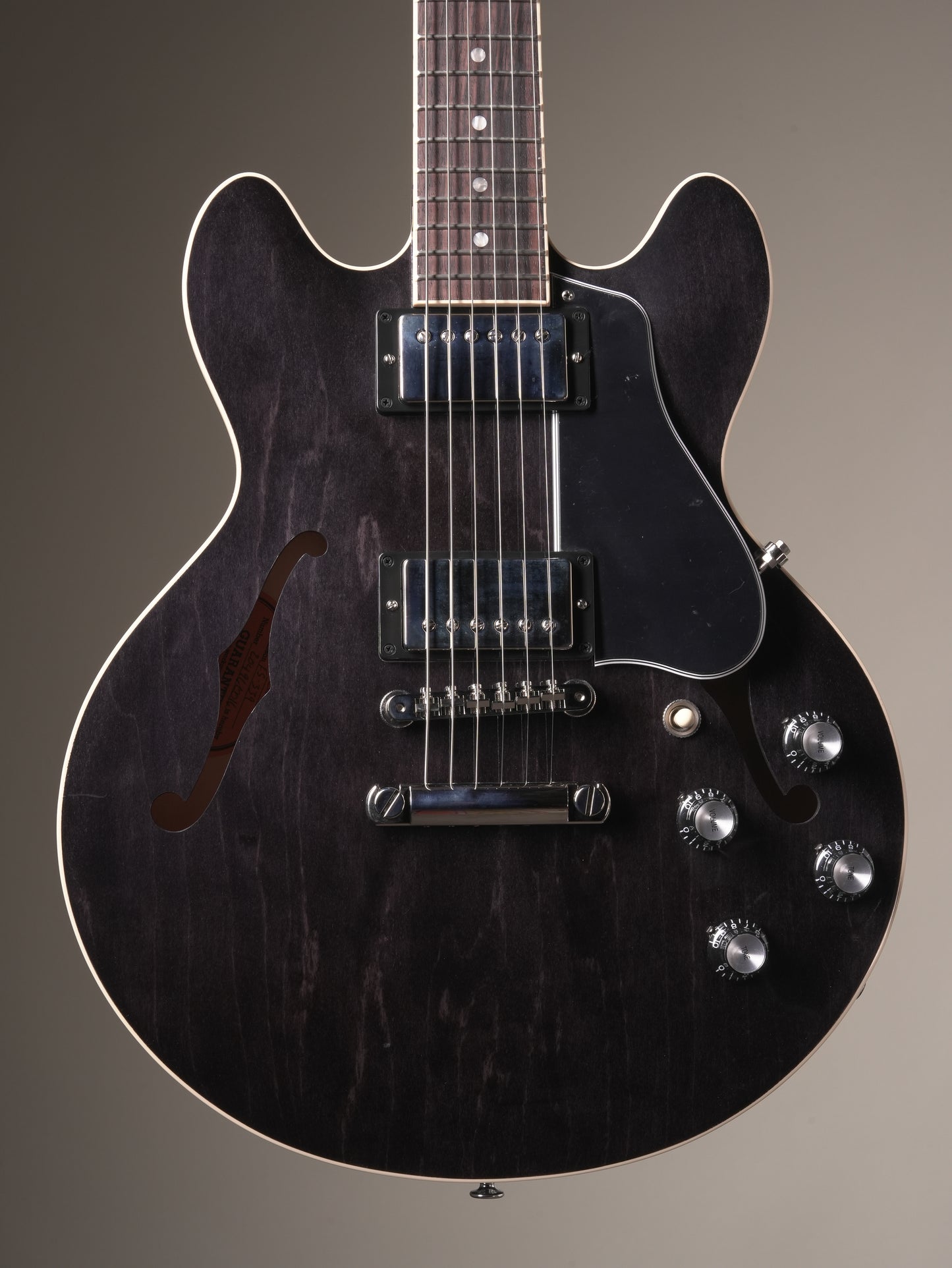 Gibson ES-339 Semi-Hollow Electric Guitar - Trans Ebony, w/ OHSC