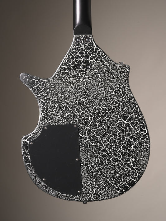 Danelectro Coral Sitar Electric Guitar - Black Crackle