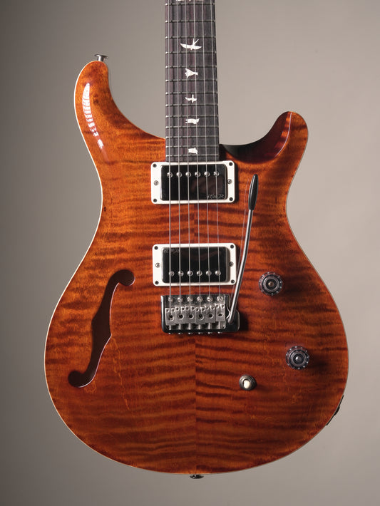 Paul Reed Smith CE 24 Semi-Hollow Electric Guitar- Orange Amber w. Original Deluxe Gig Bag
