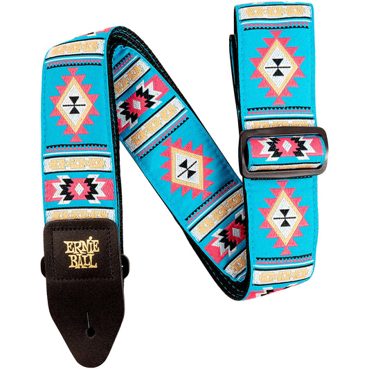 Ernie Ball Jacquard Guitar Strap (Sedona Blue)