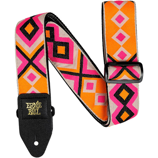 Ernie Ball Classic Jaquard guitar/bass Strap - Electric Diamond