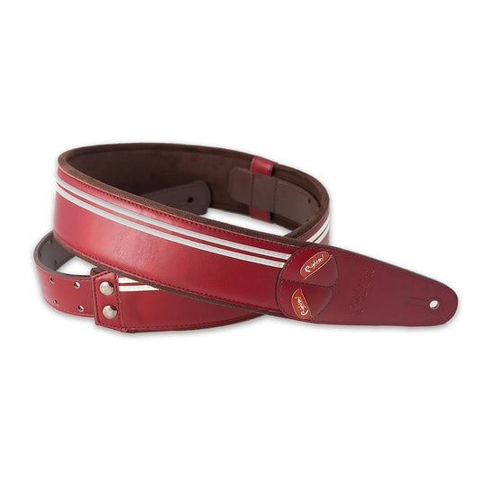 Right On! Mojo Race Red Guitar Strap