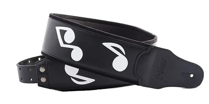 Right On! Legend S.R.V. Black Guitar Strap
