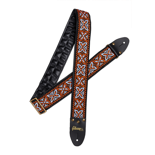 Gibson The Orange Lily guitar strap