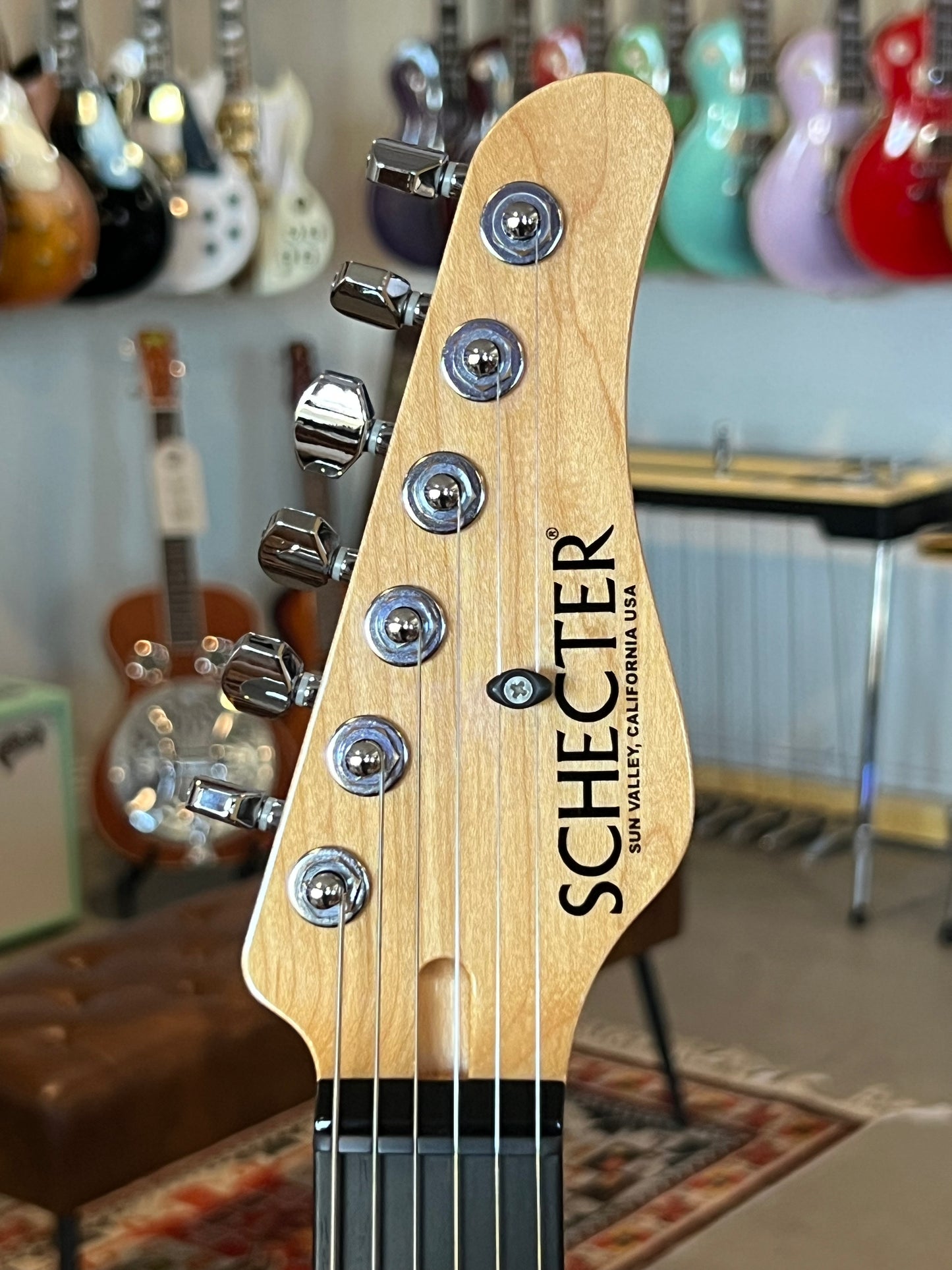 Schecter PT GT Special (Black W. Racing Stripe)