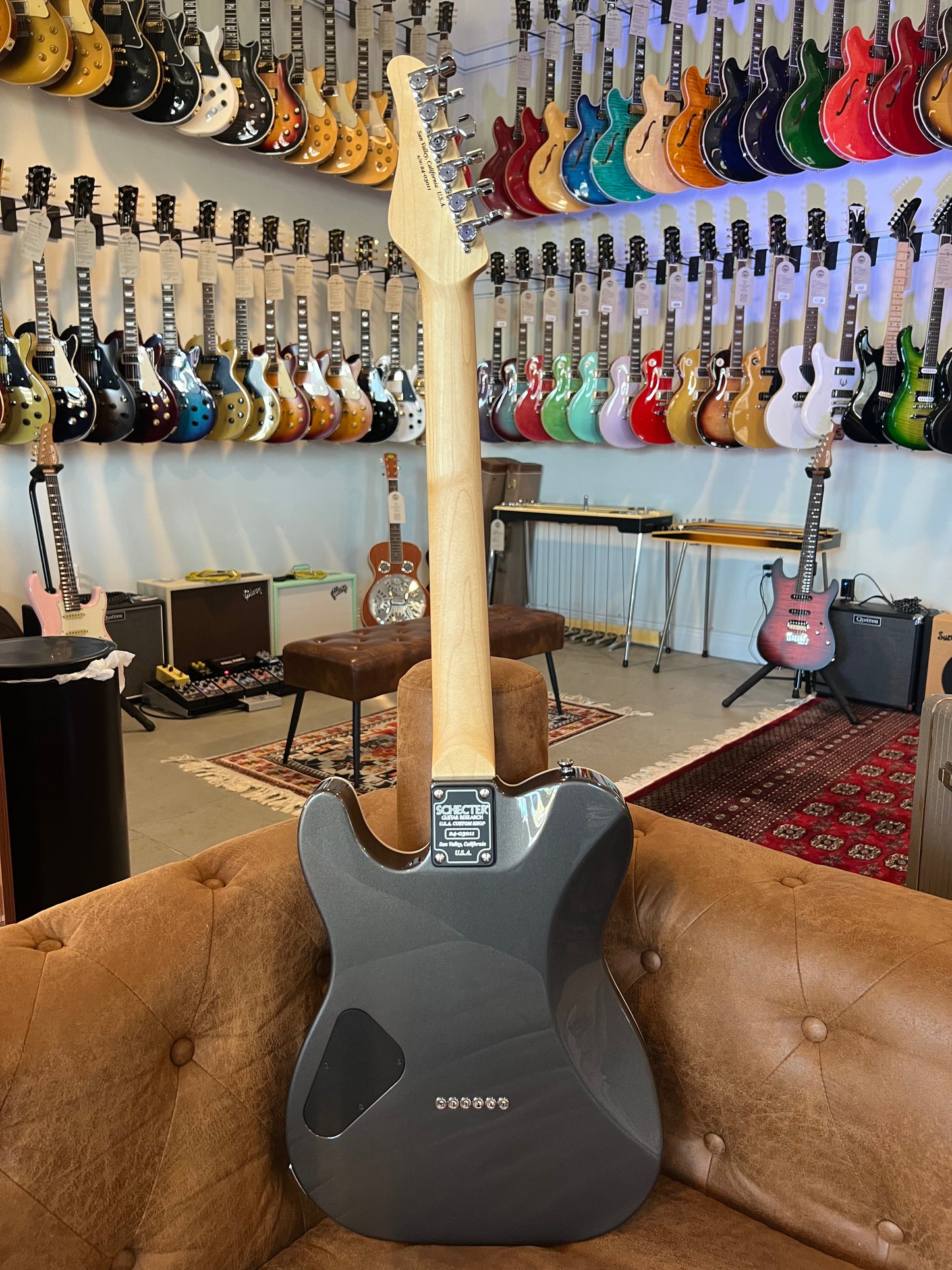 Schecter PT GT Special (Black W. Racing Stripe)