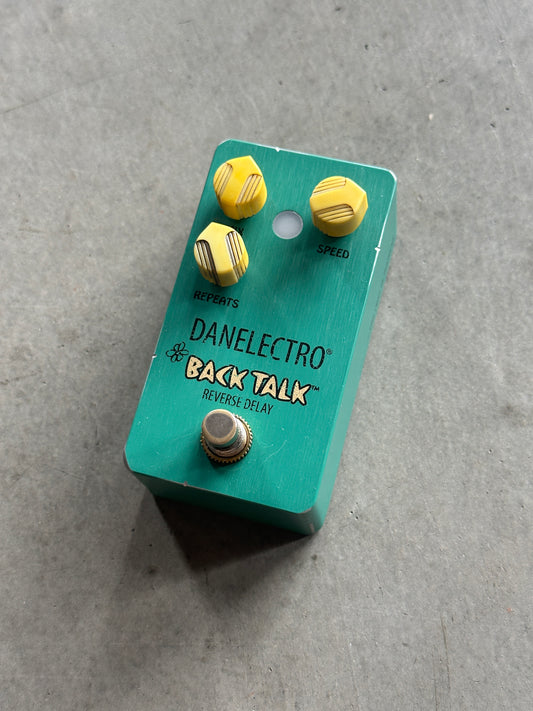 Danelectro Backtalk Reverse Delay Guitar Pedal