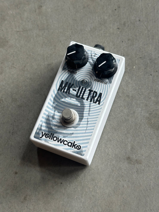 Yellowcake MK-Ultra octave fuzz pedal
