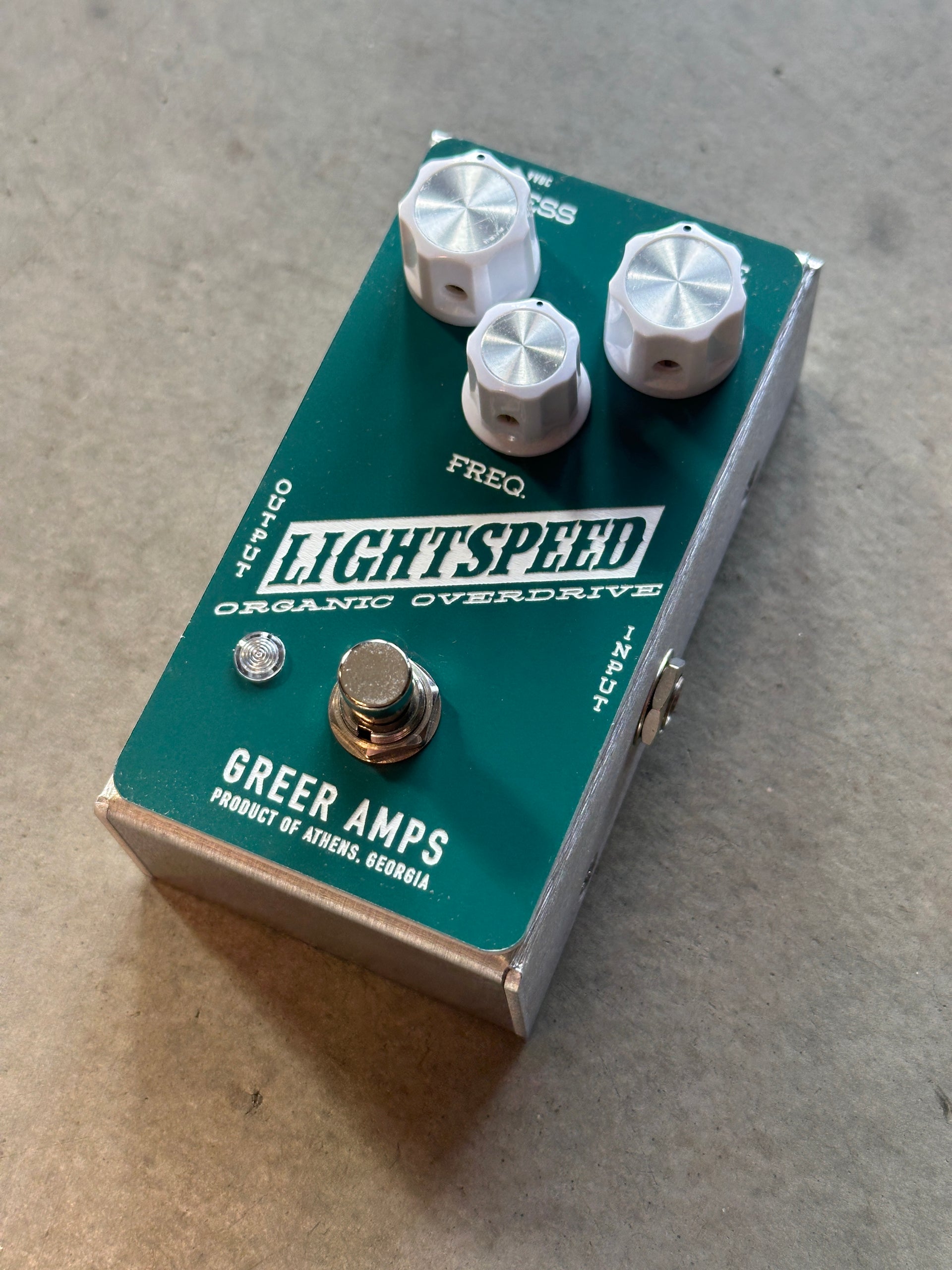 Greer Amps Lightspeed Organic Overdrive Pedal