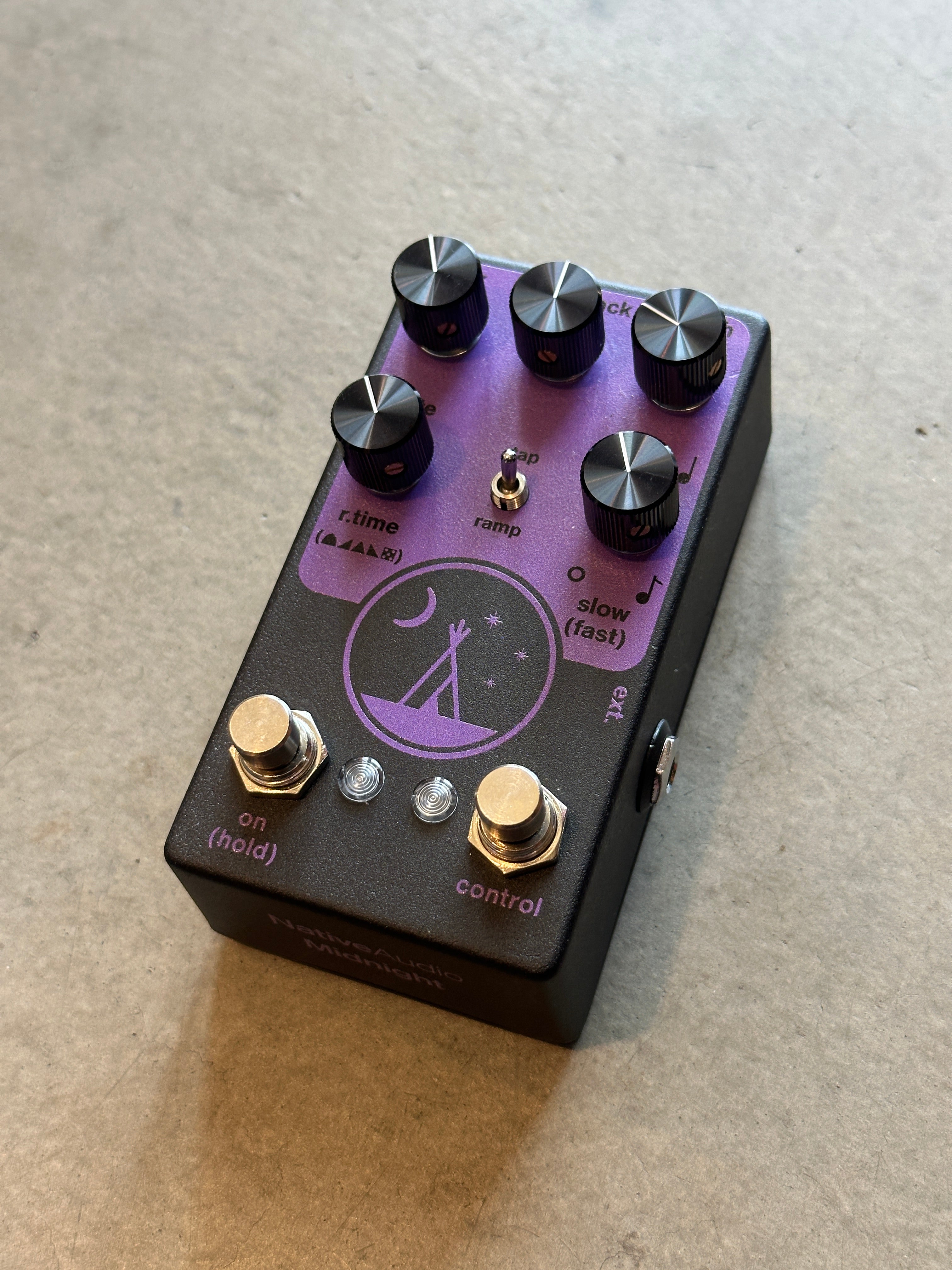 Native Audio Midnight Phaser Guitar Pedal – Malibu Music