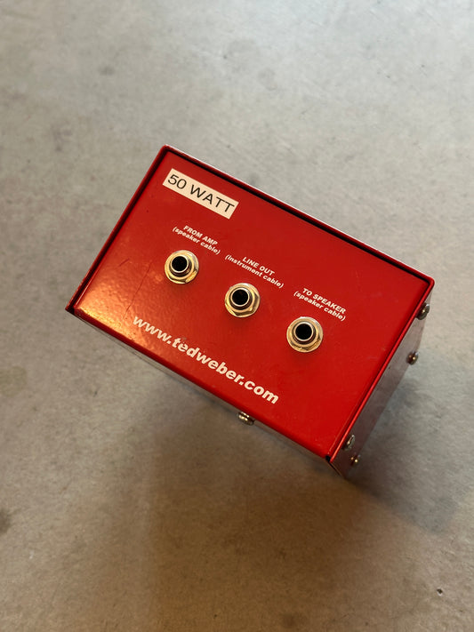 Weber Mini Mass 50w Guitar Amp Speaker Attenuator