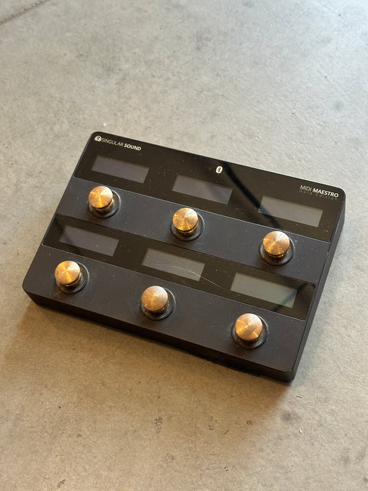 Singular Sound Midi Maestro Gold Edition MIDI foot controller