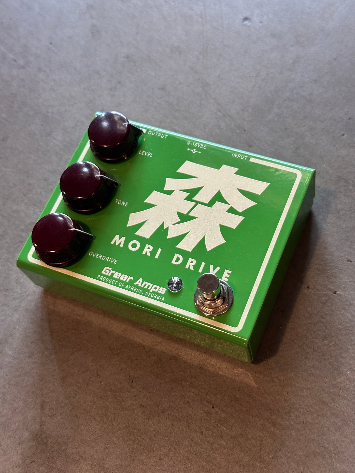Greer Amps Mori Drive Overdrive Pedal