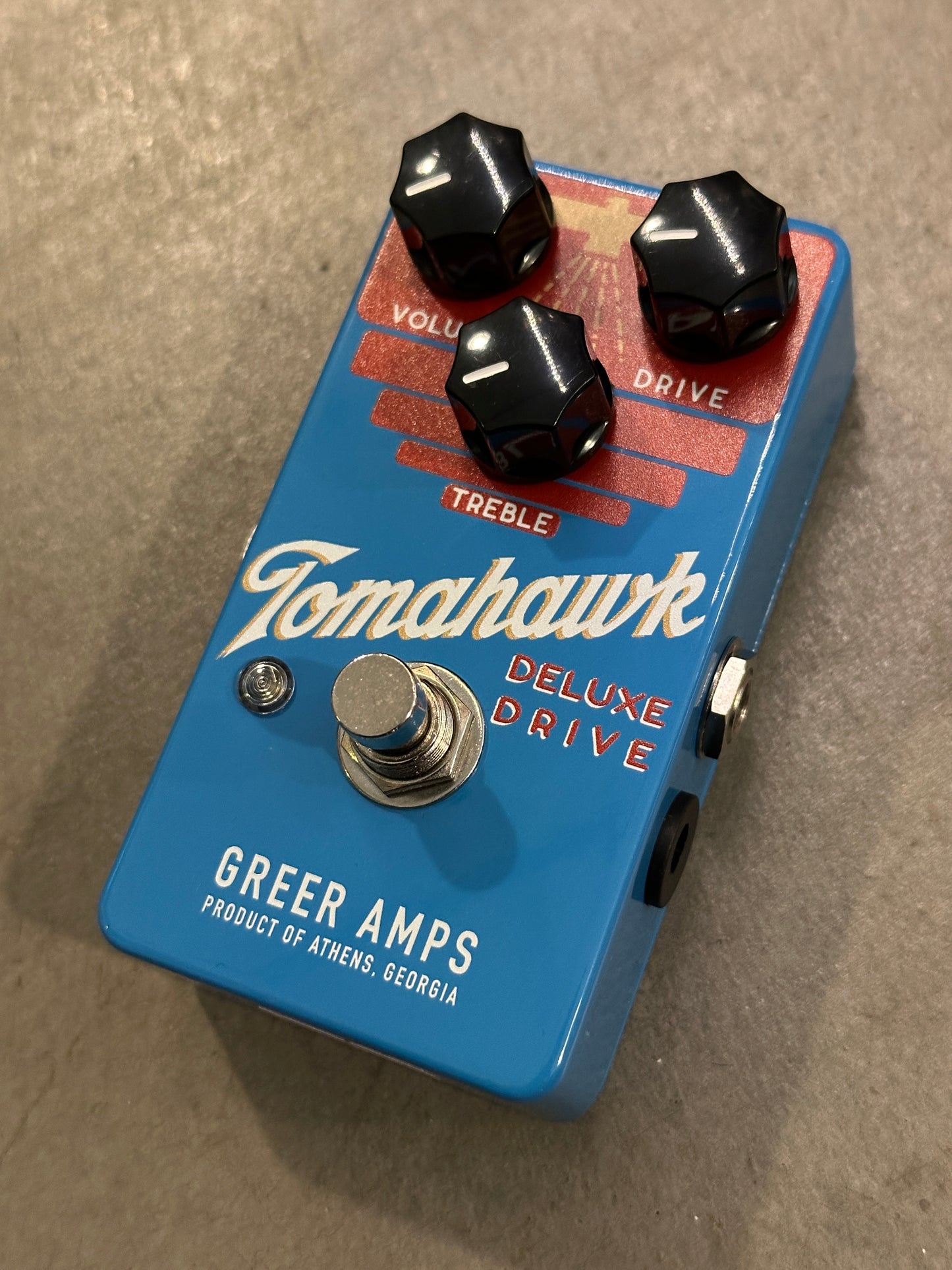 Greer Amps Tomahawk Overdrive Guitar Pedal