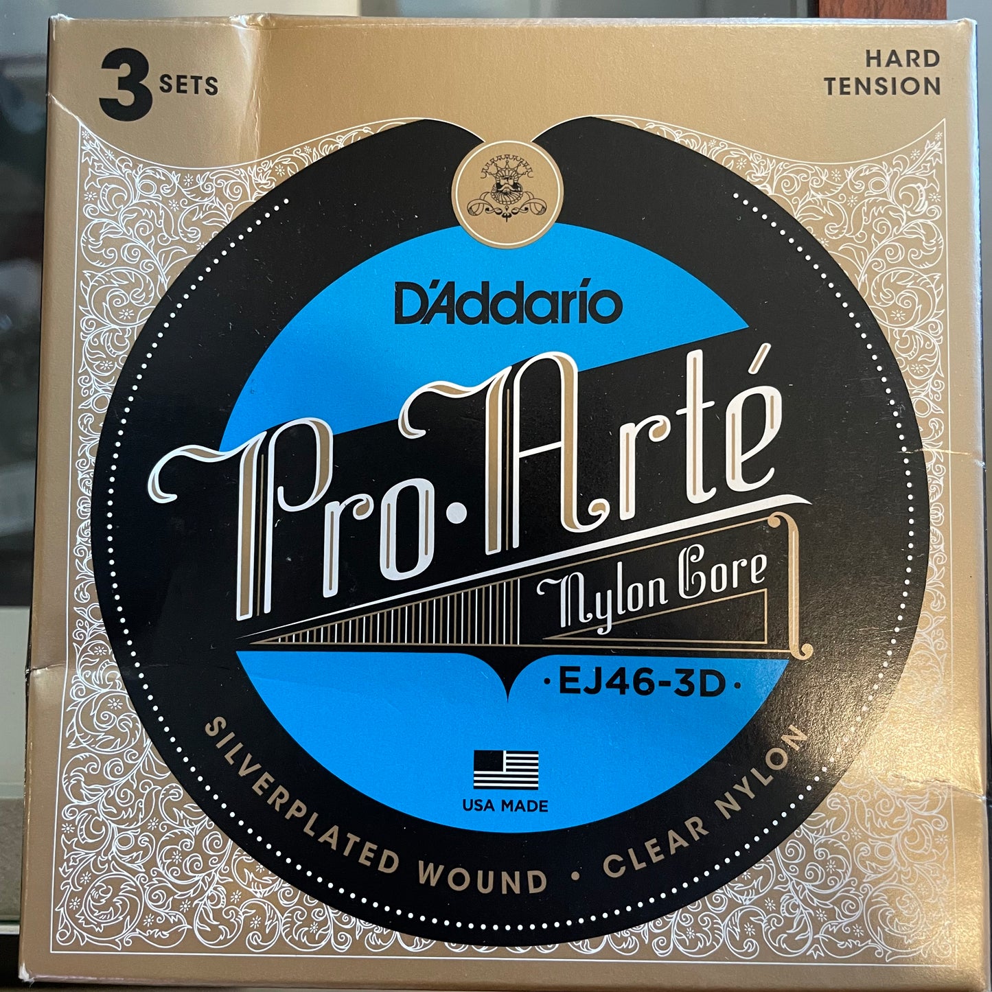 D'Addario Pro Arté Nylon Strings Hard EJ46-3D