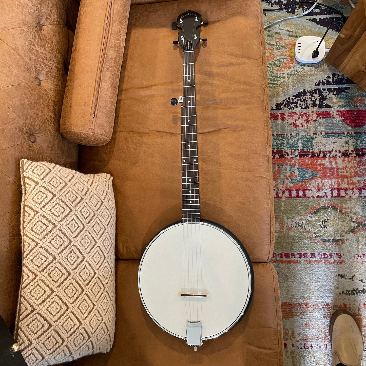 Gold Tone AC-1: Acoustic Composite 5-String Openback Banjo with Gig Bag