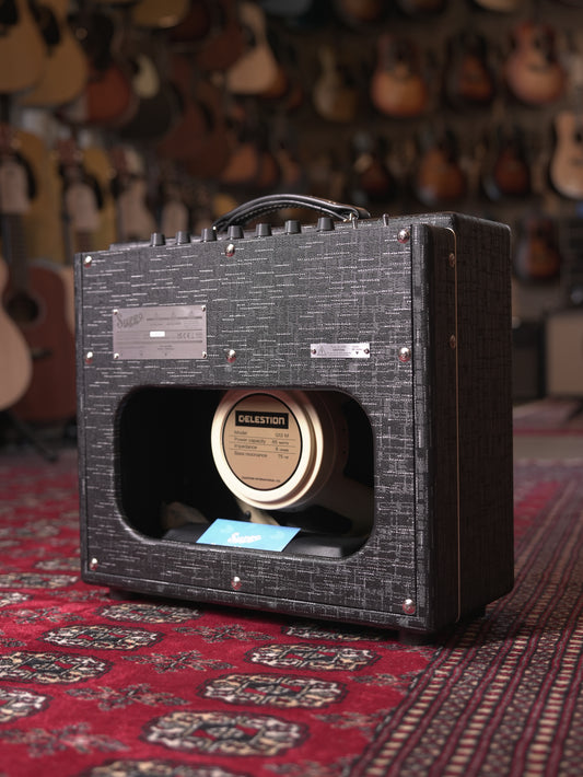 Supro Amulet 15w 1x12" Tube Guitar Amp Combo - Black Scandia