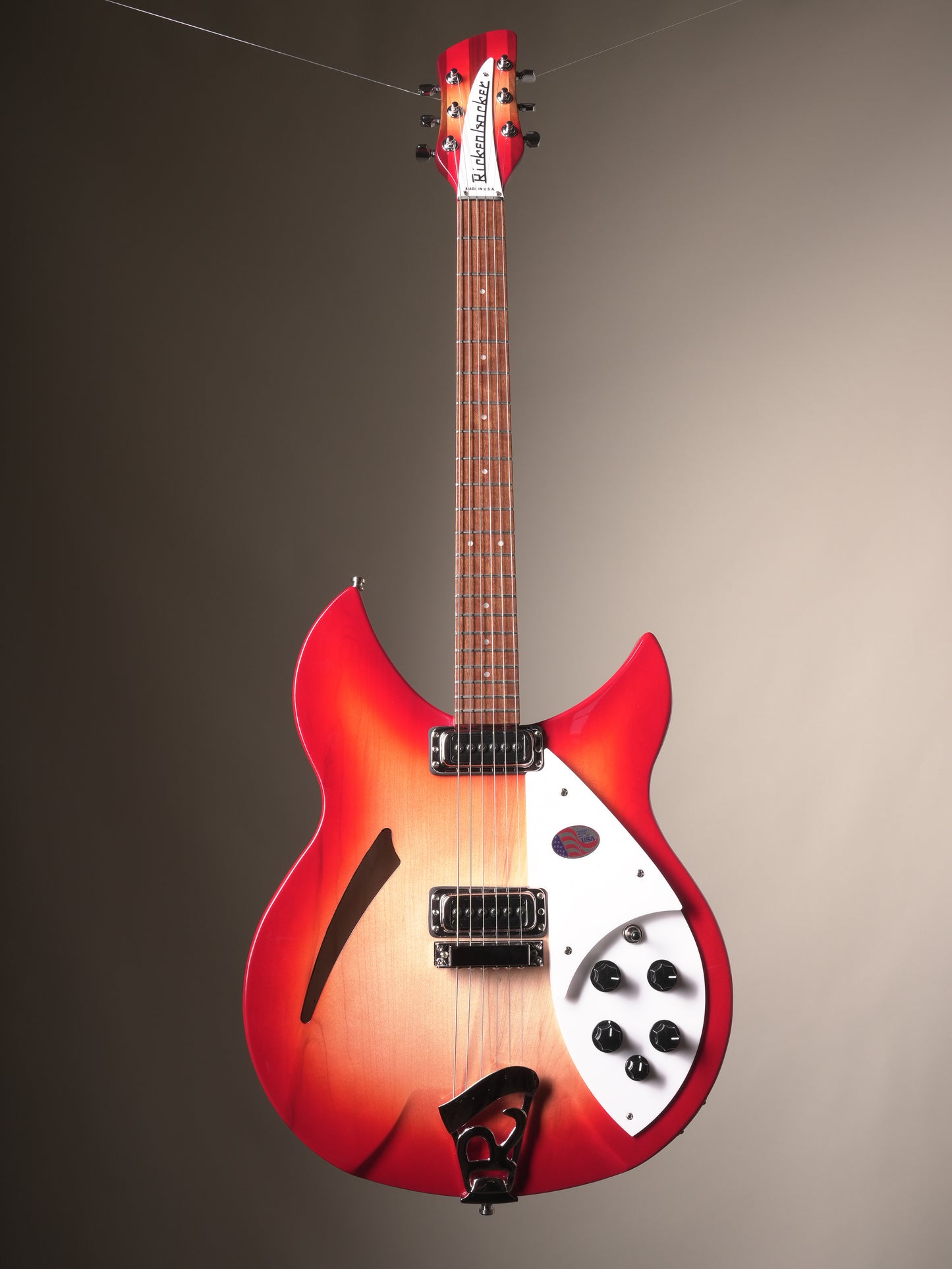 Rickenbacker (2026) 330 Semi-Hollow Electric Guitar Fireglo - w/OHSC