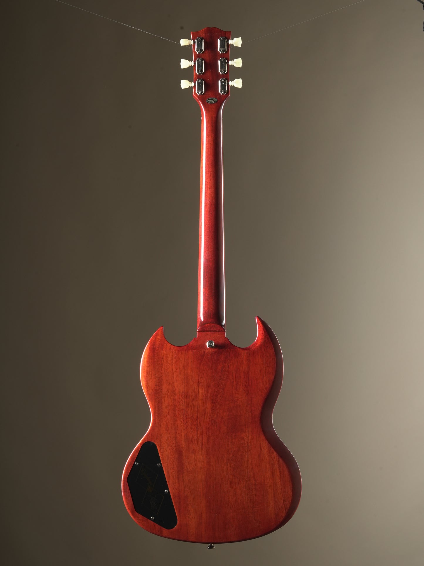 Epiphone "Inspired by Gibson Custom Shop" 1964 SG Standard Electric Guitar w/ Maestro Vibrola - Cherry Red, incl. OHSC