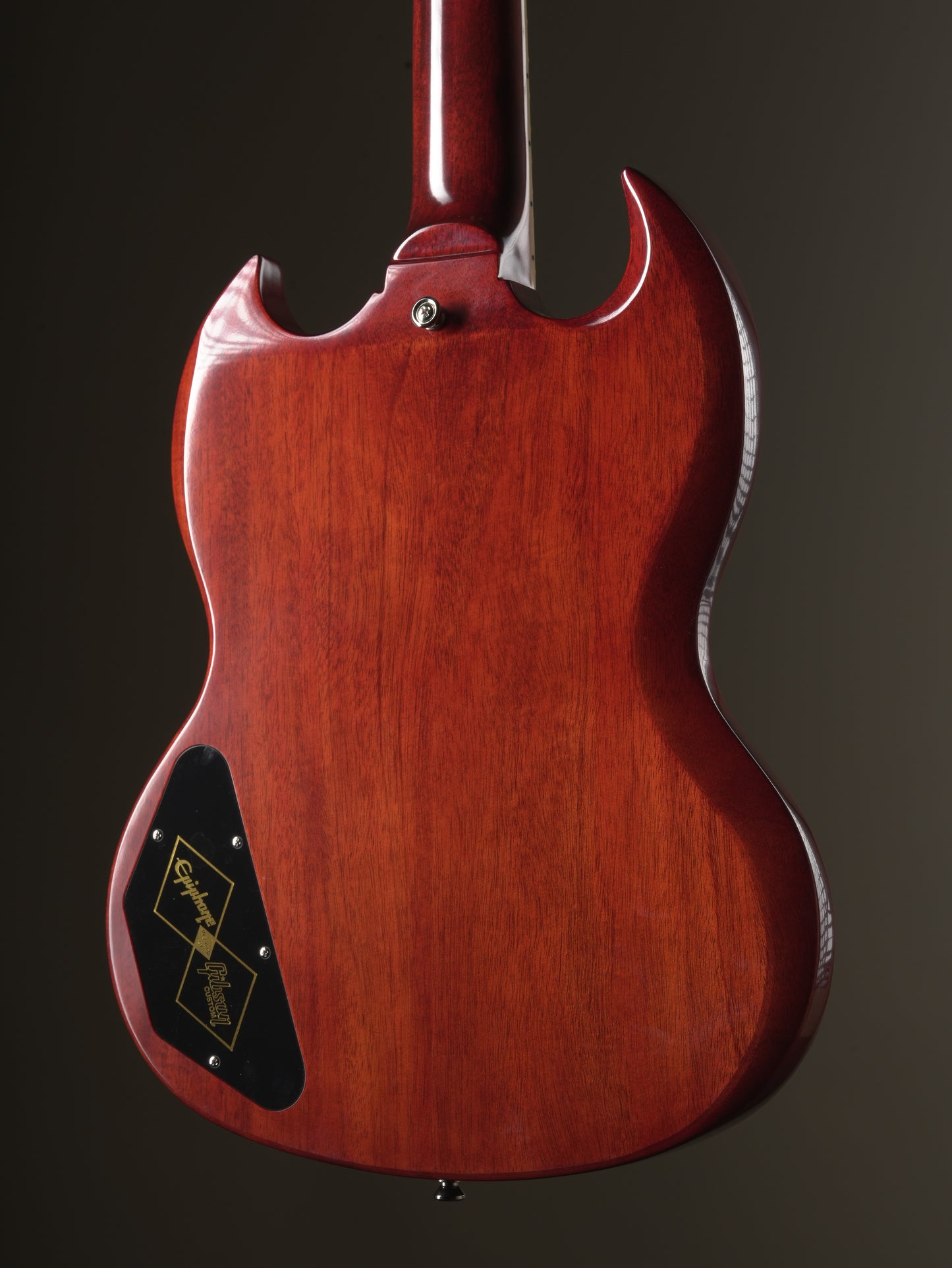 Epiphone "Inspired by Gibson Custom Shop" 1964 SG Standard Electric Guitar w/ Maestro Vibrola - Cherry Red, incl. OHSC