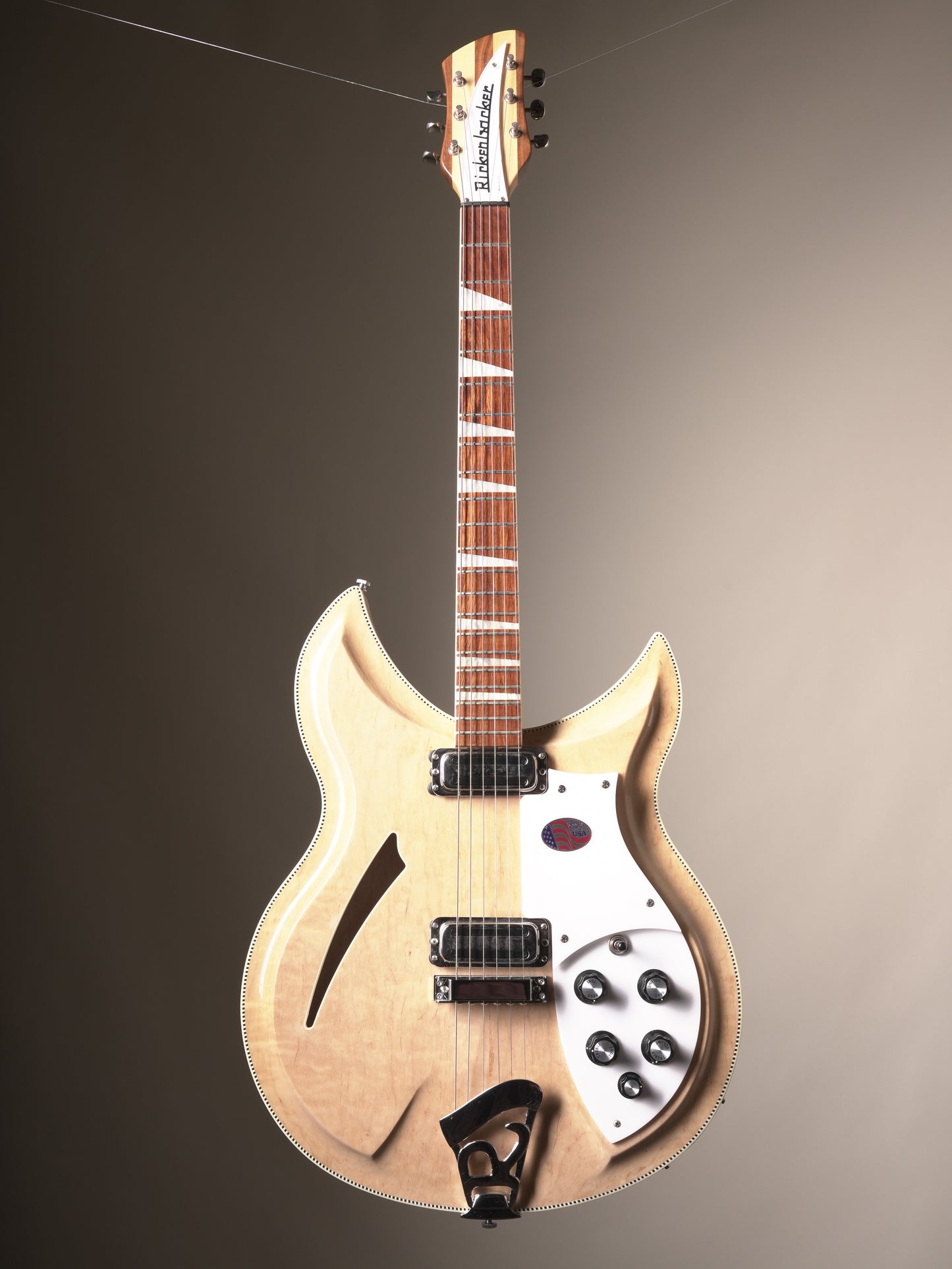 Rickenbacker (2013) 381 Semi-Hollow Electric Guitar - Mapleglo, incl. OHSC