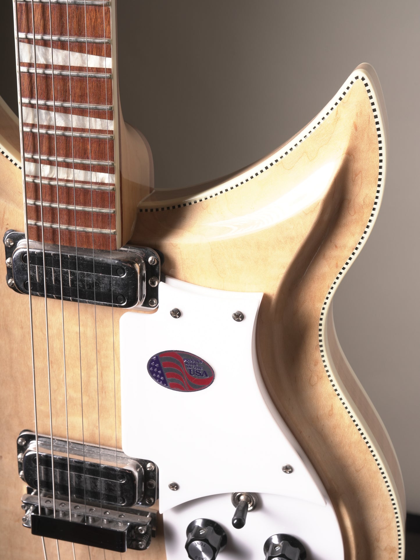 Rickenbacker (2013) 381 Semi-Hollow Electric Guitar - Mapleglo, incl. OHSC