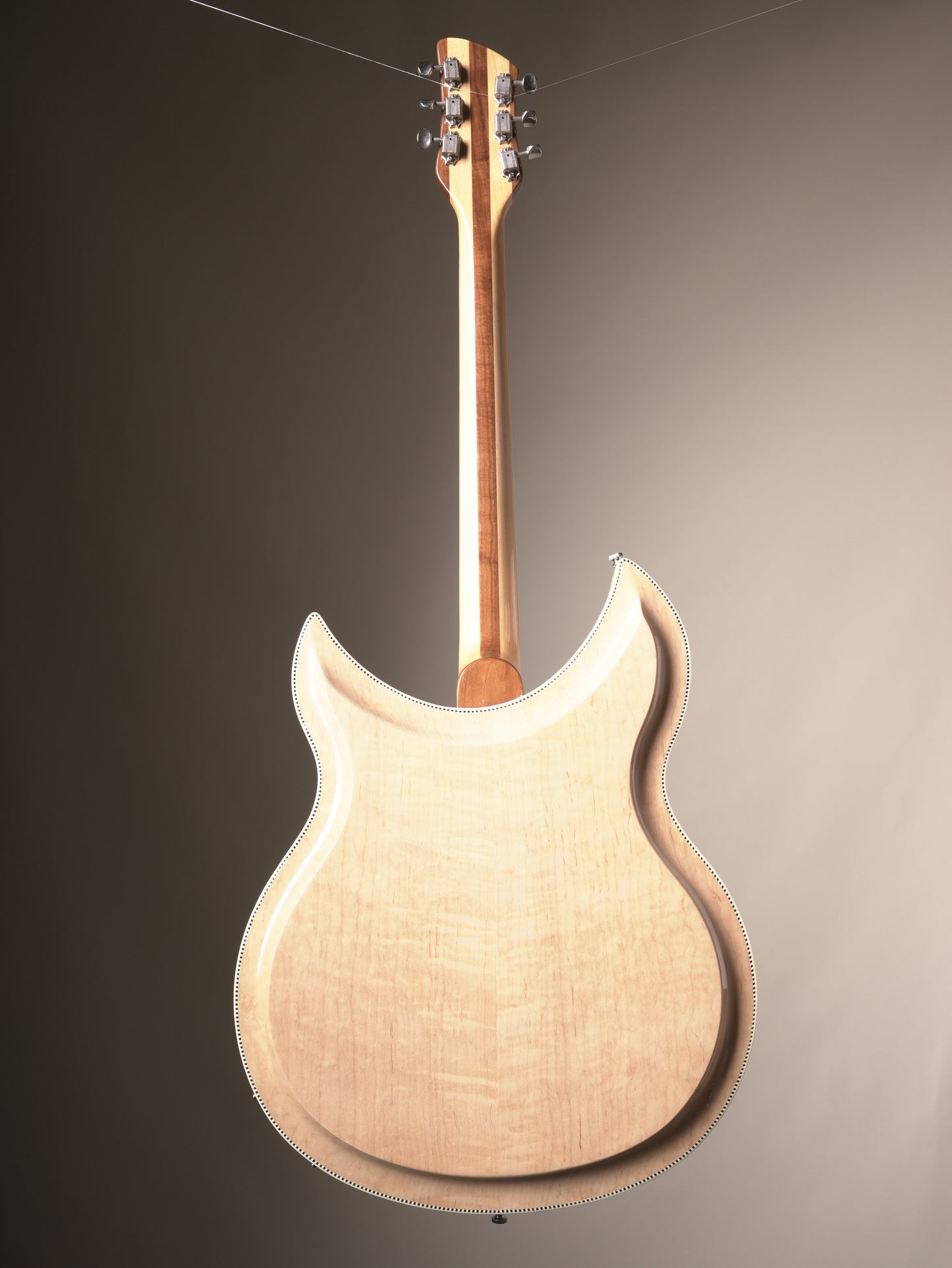Rickenbacker (2013) 381 Semi-Hollow Electric Guitar - Mapleglo, incl. OHSC