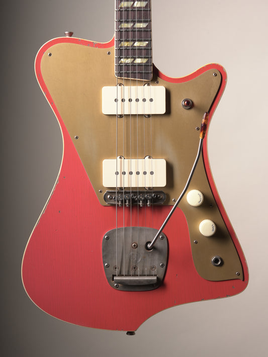 Castedosa "El Halcón" Standard Electric Guitar - Aged Tahitian Coral, w/OHSC