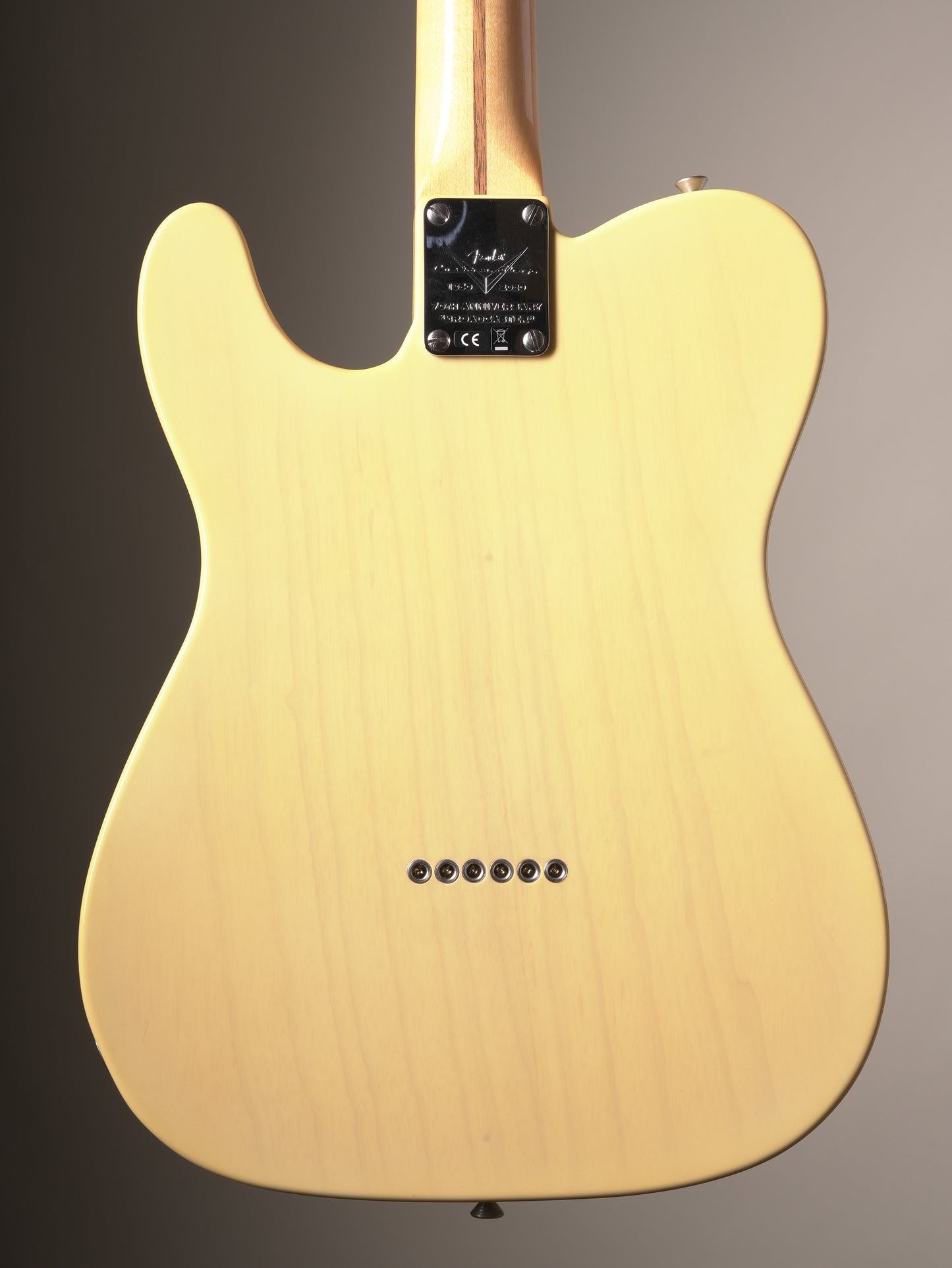 Fender (2021) Custom Shop Ltd 70th Anniversary Broadcaster Electric Guitar - NOS Time Capsule Blonde, incl. OHSC
