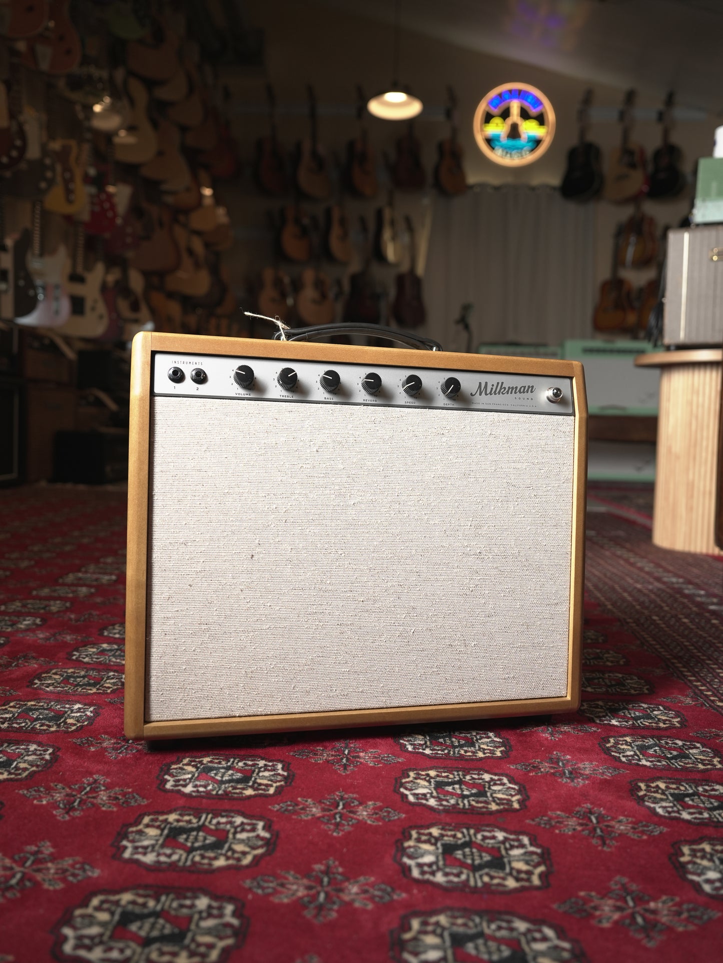 Milkman Sound Half Pint 5w 1x12 Tube Guitar Amp Combo w/ Fane Alnico - Milk Century Modern