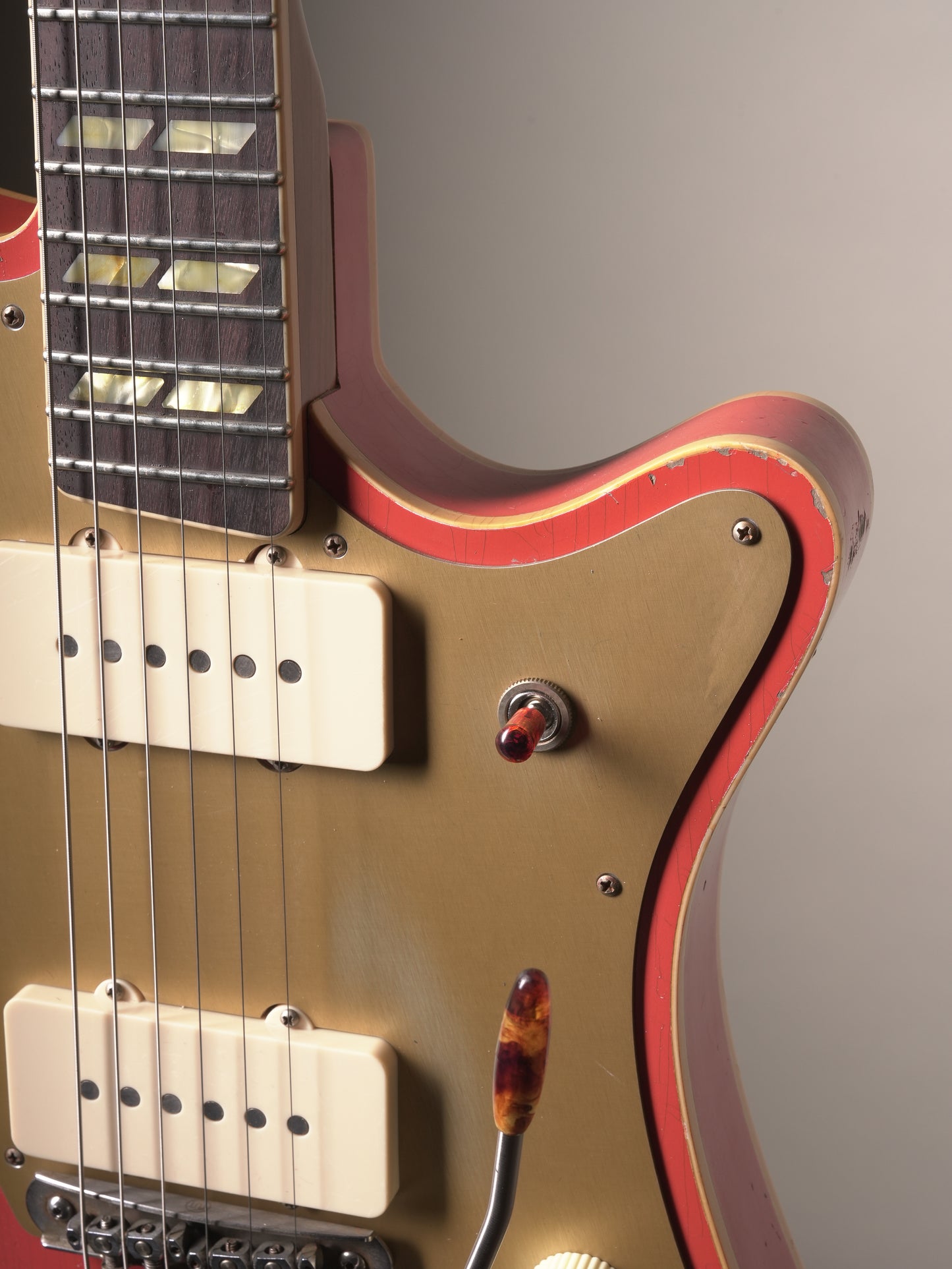 Castedosa "El Halcón" Standard Electric Guitar - Aged Tahitian Coral, w/OHSC