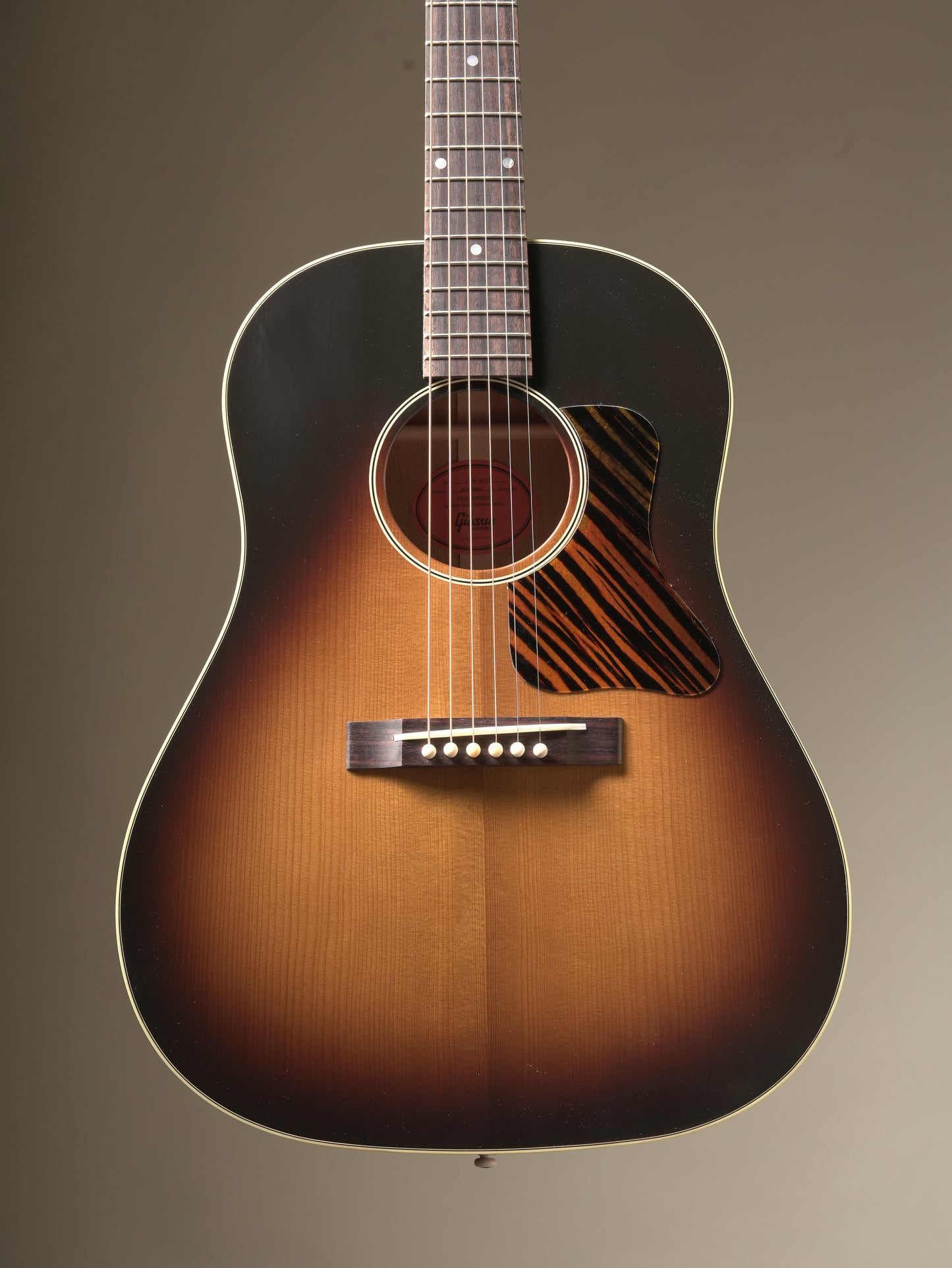 Gibson Custom Shop Historic 1936 J35 acoustic guitar - Vintage Sunburst, incl. OHSC