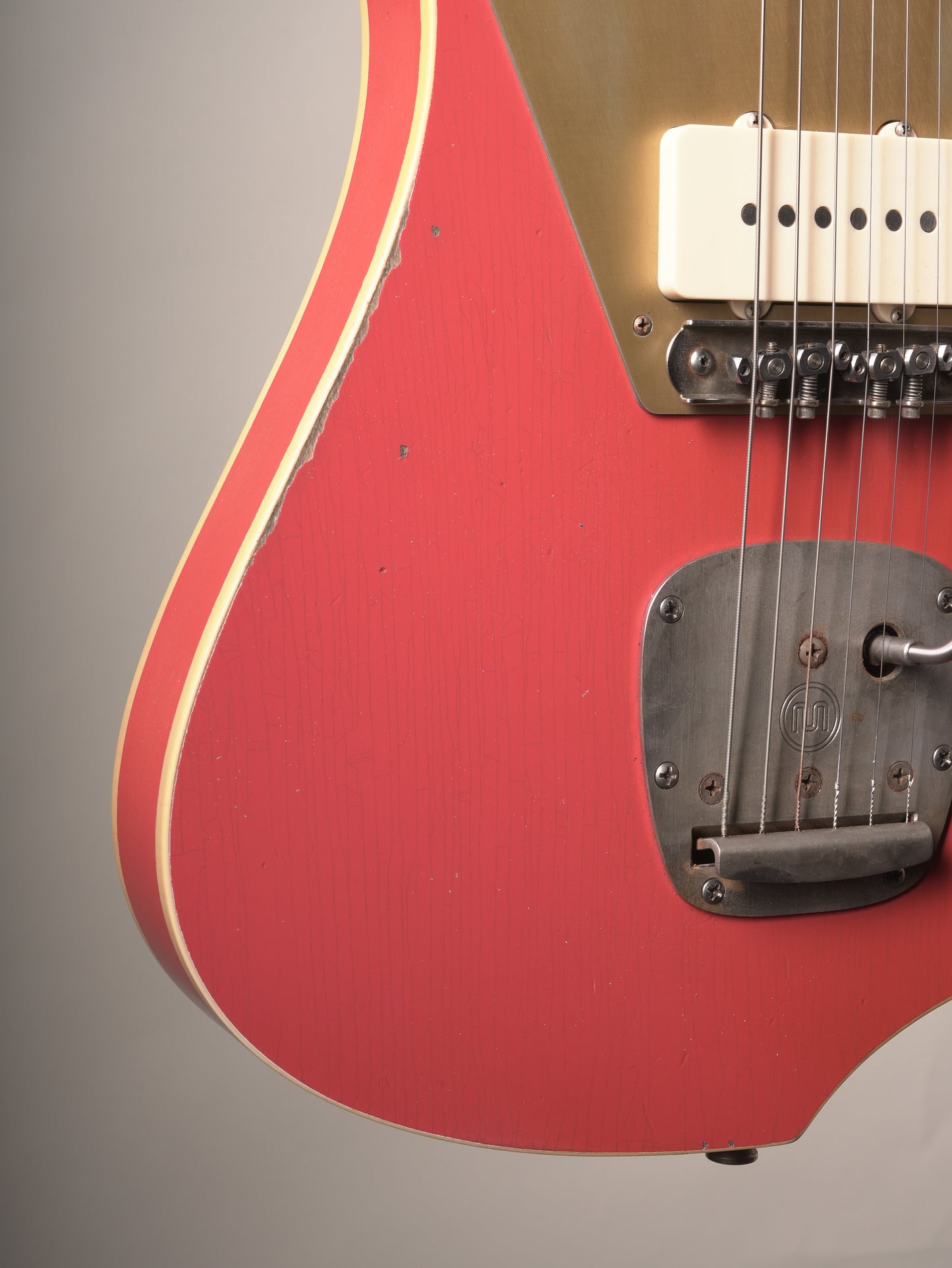 Castedosa "El Halcón" Standard Electric Guitar - Aged Tahitian Coral, w/OHSC