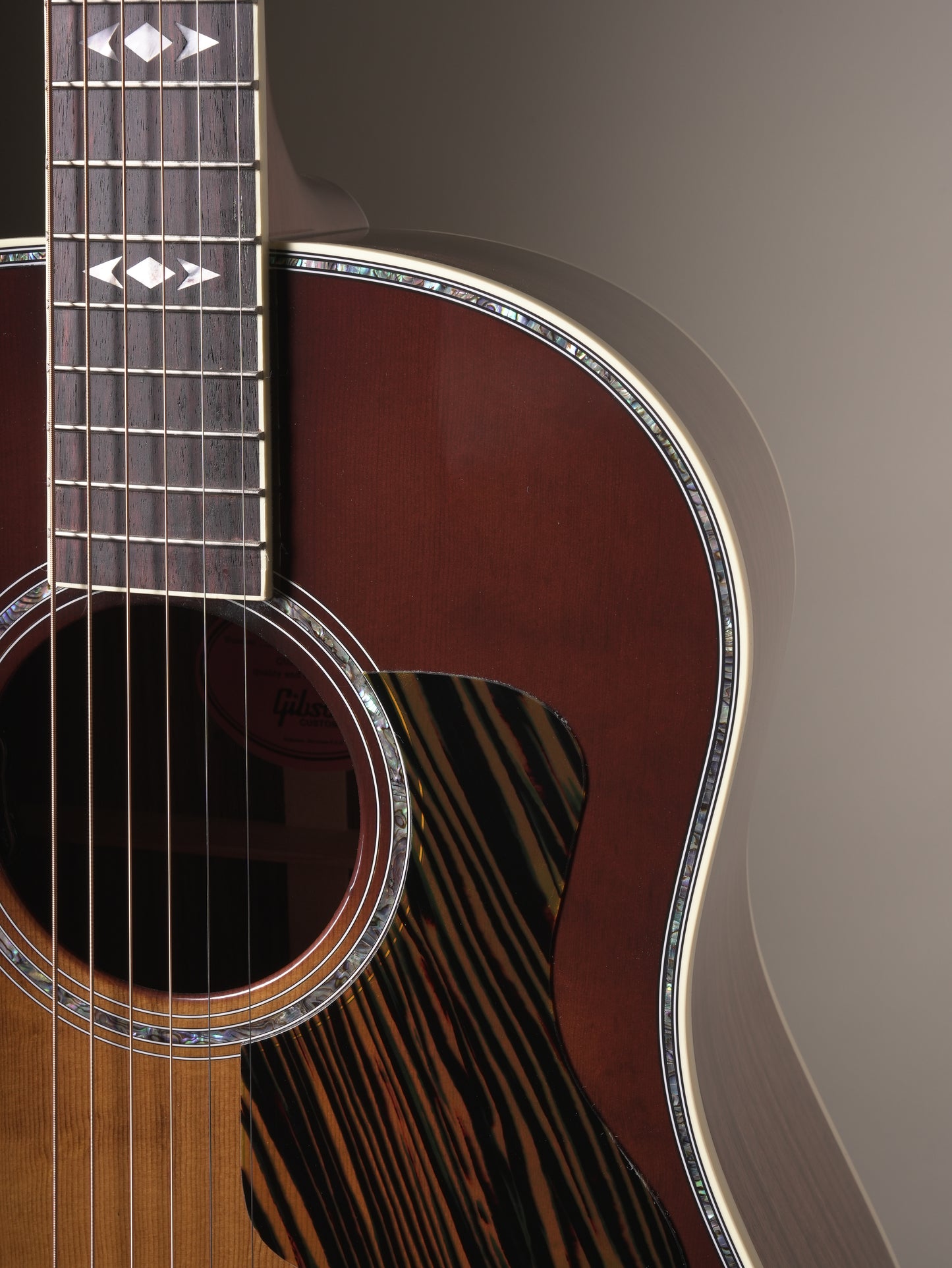 Gibson Advanced Jumbo Anniversary Limited Edition Acoustic Guitar - Cremona Burst incl. OHSC
