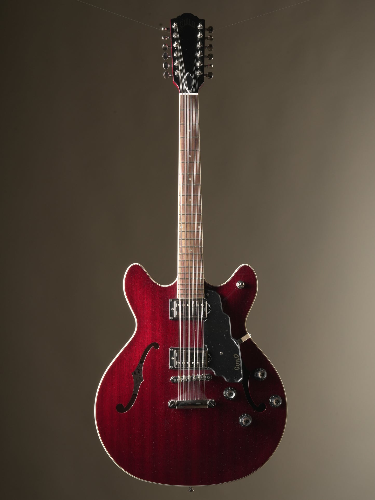 Guild Starfire I-12 Semi-Hollow Electric Guitar - Cherry Red