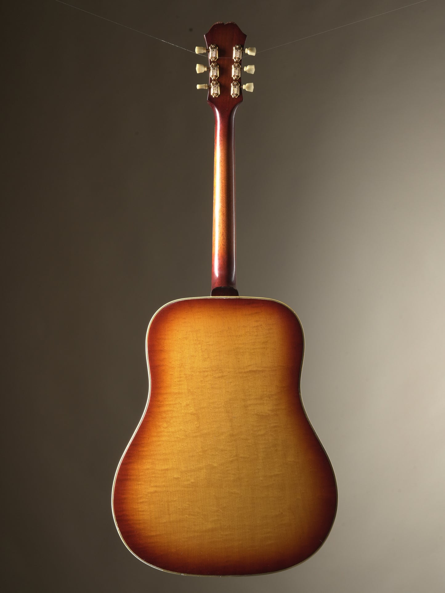 Epiphone (1965) FT-110 Frontier Acoustic Guitar - Sunburst, incl. HSC