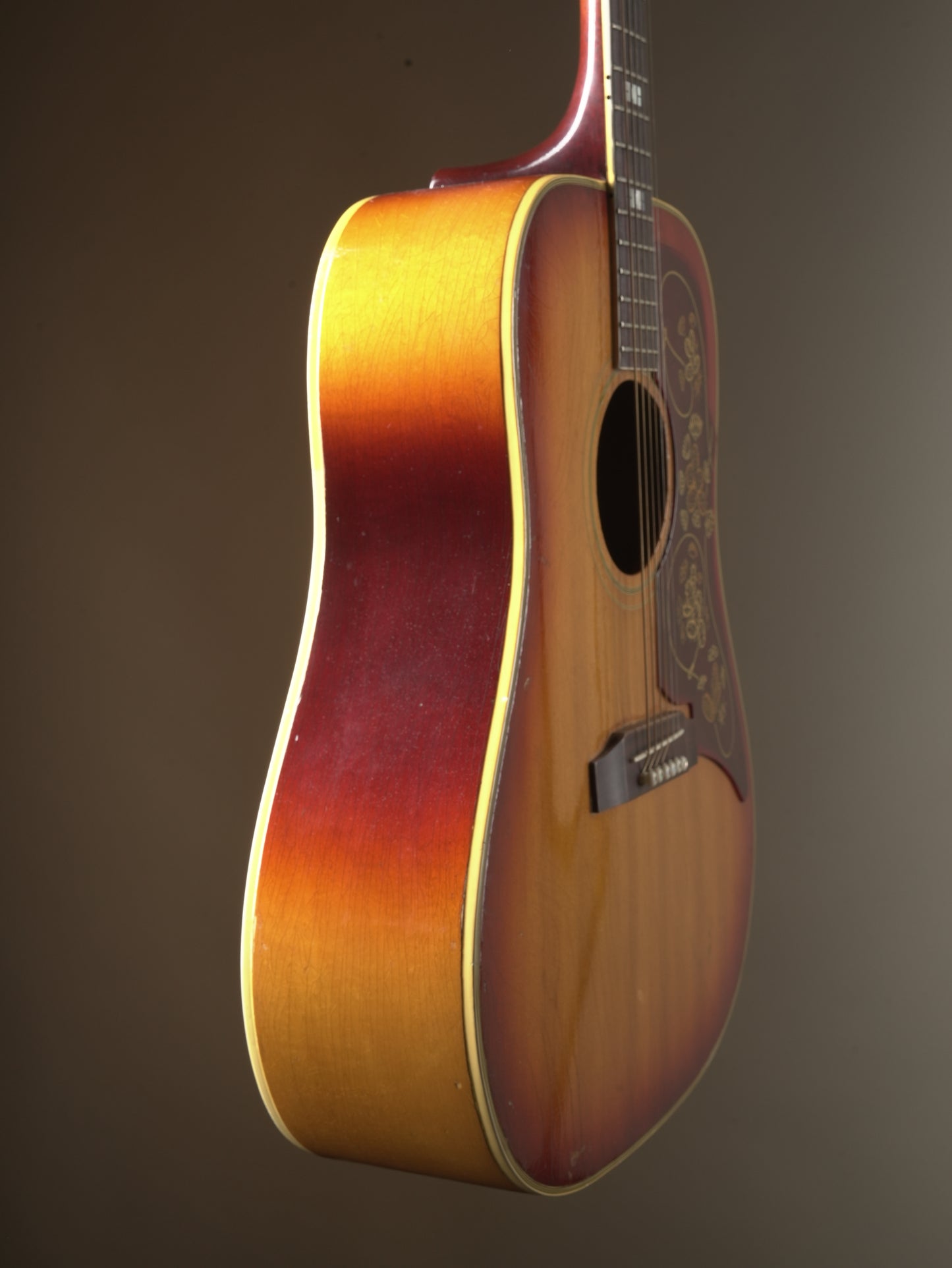 Epiphone (1965) FT-110 Frontier Acoustic Guitar - Sunburst, incl. HSC