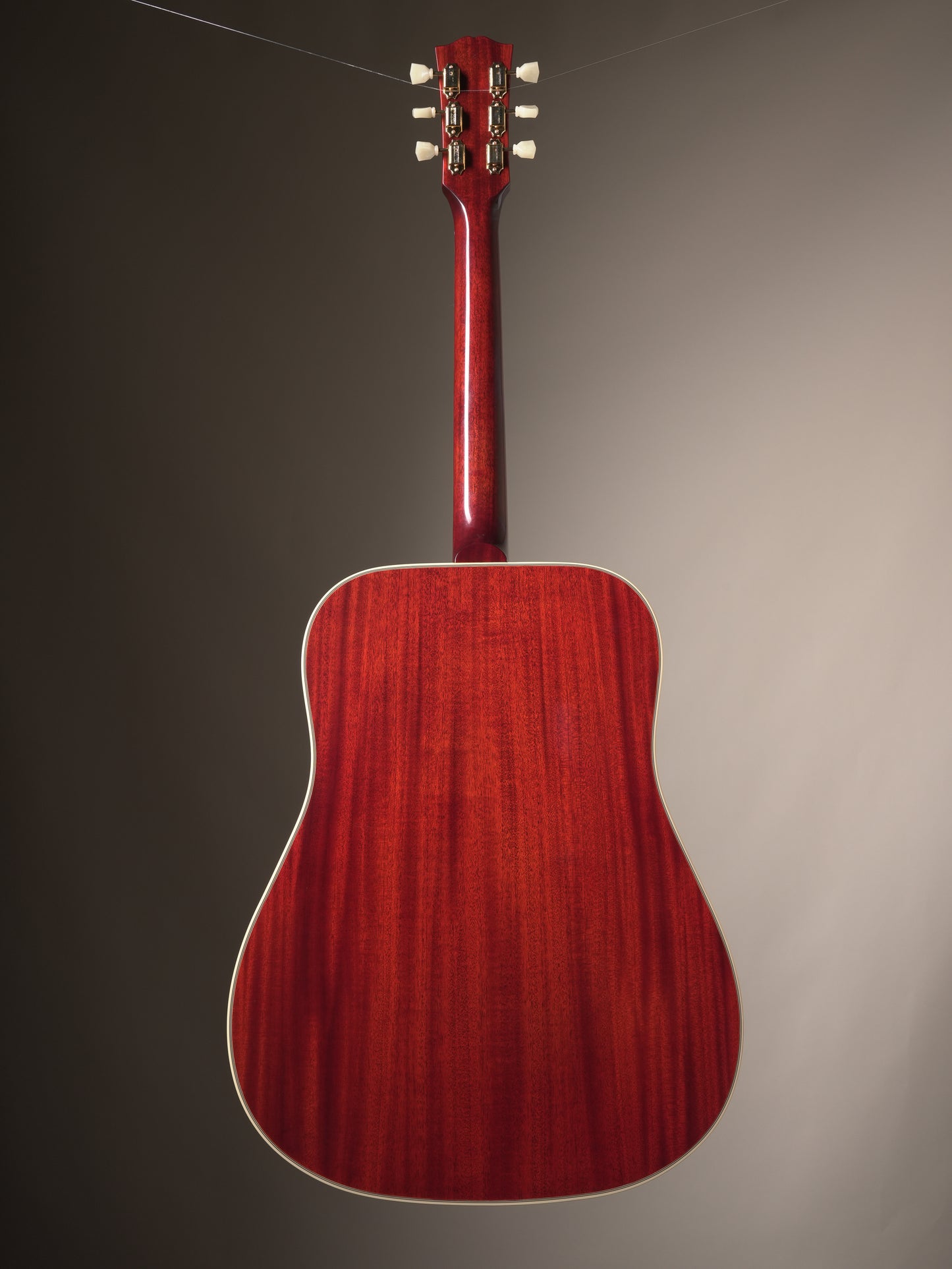Epiphone "Inspired by Gibson Custom" 1960 Hummingbird Reissue Acoustic-Electric guitar - Cherry Sunburst w/OHSC