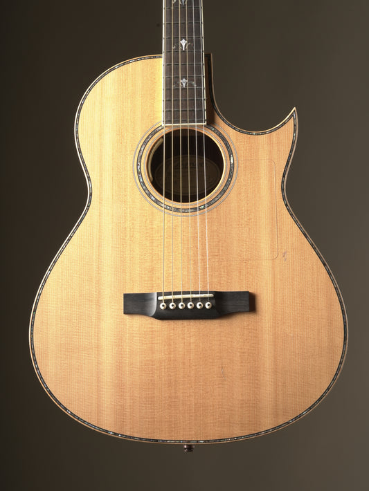 Larrivee C-10 Custom "Angel Inlay" Acoustic Guitar - Natural, incl. HSC