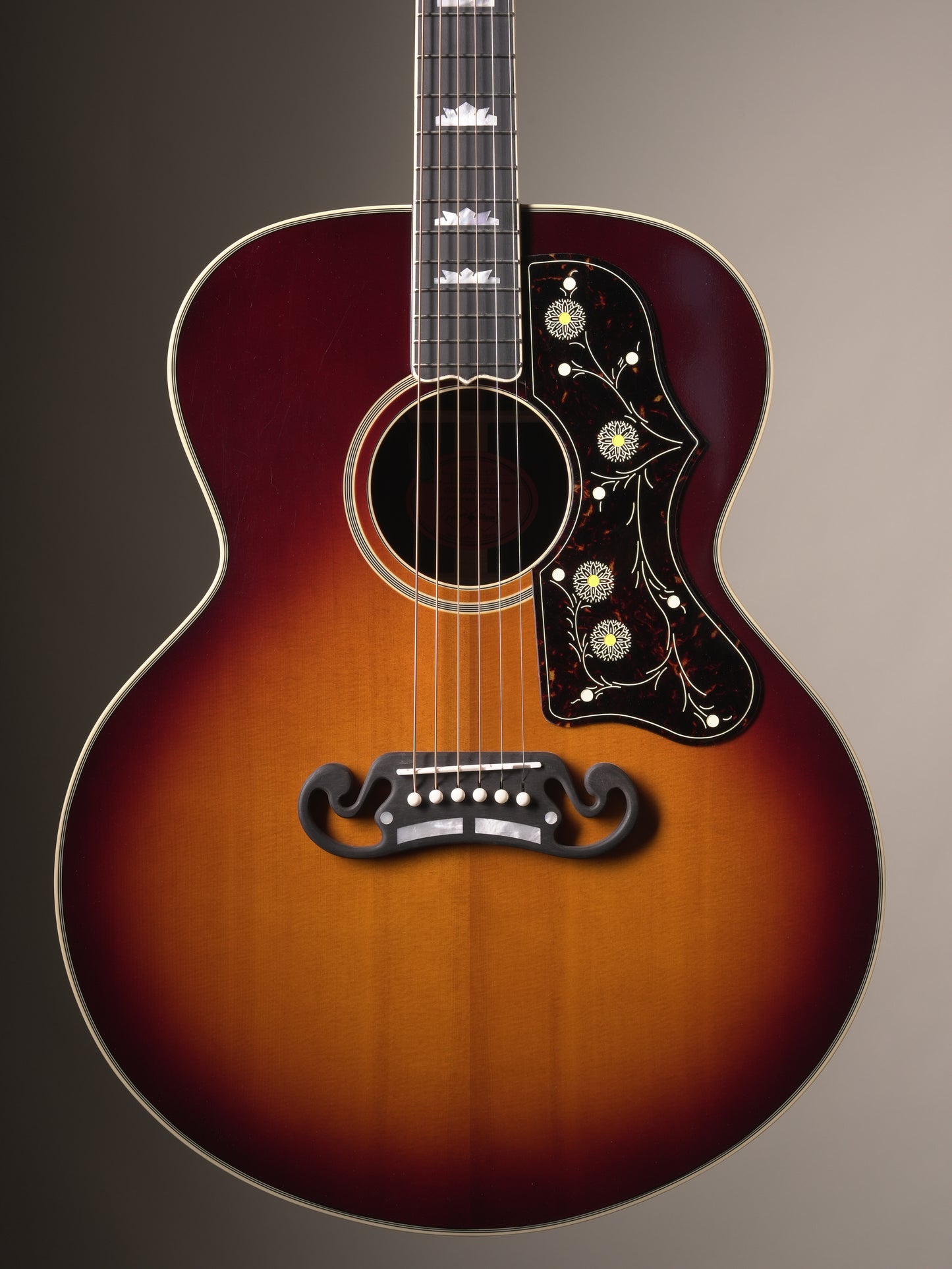 Epiphone "Inspired by Gibson Custom" Prewar SJ-200 Rosewood Acoustic Electric Guitar - Vintage Sunburst, incl. OHSC