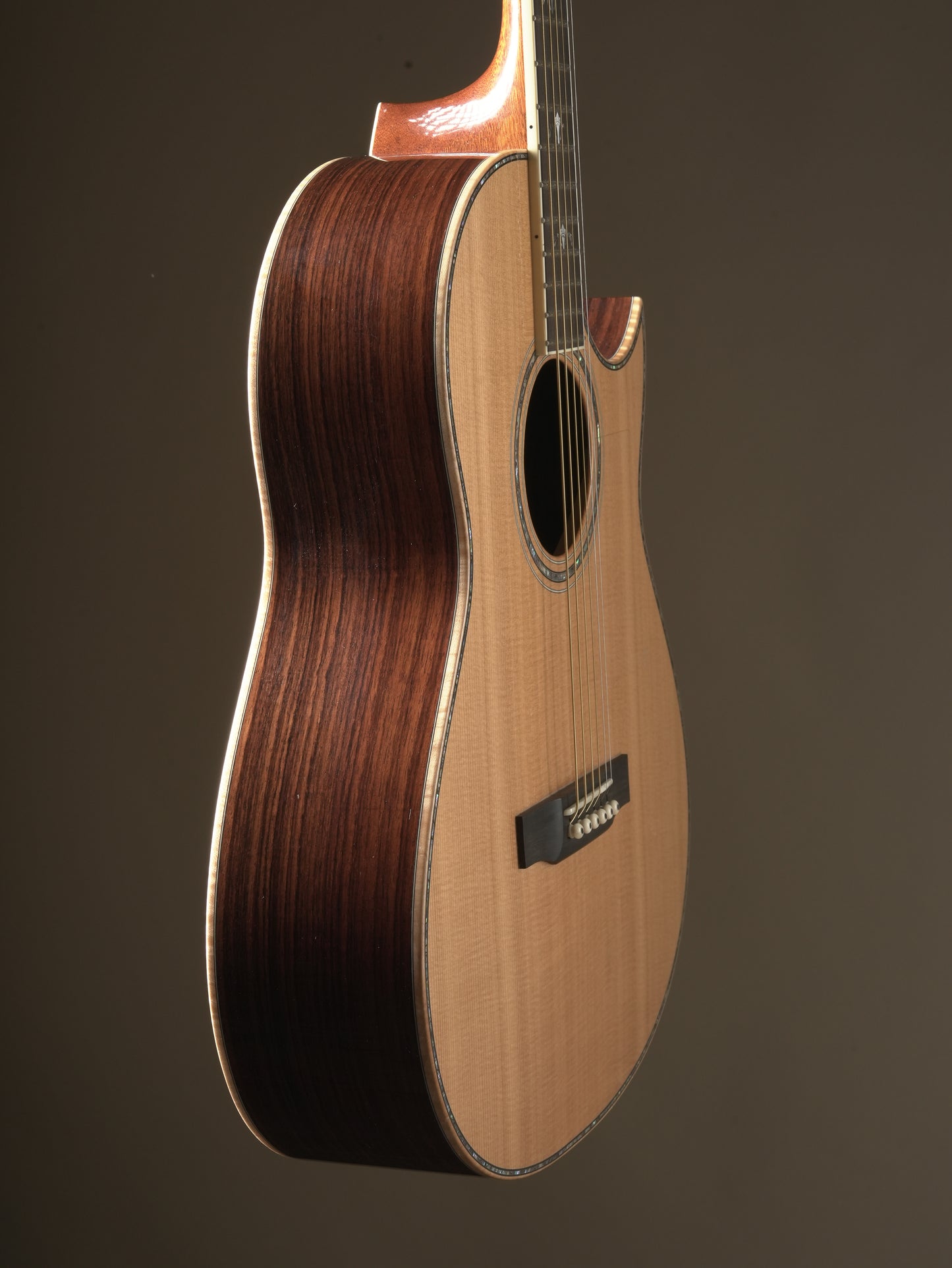 Larrivee C-10 Custom "Angel Inlay" Acoustic Guitar - Natural, incl. HSC