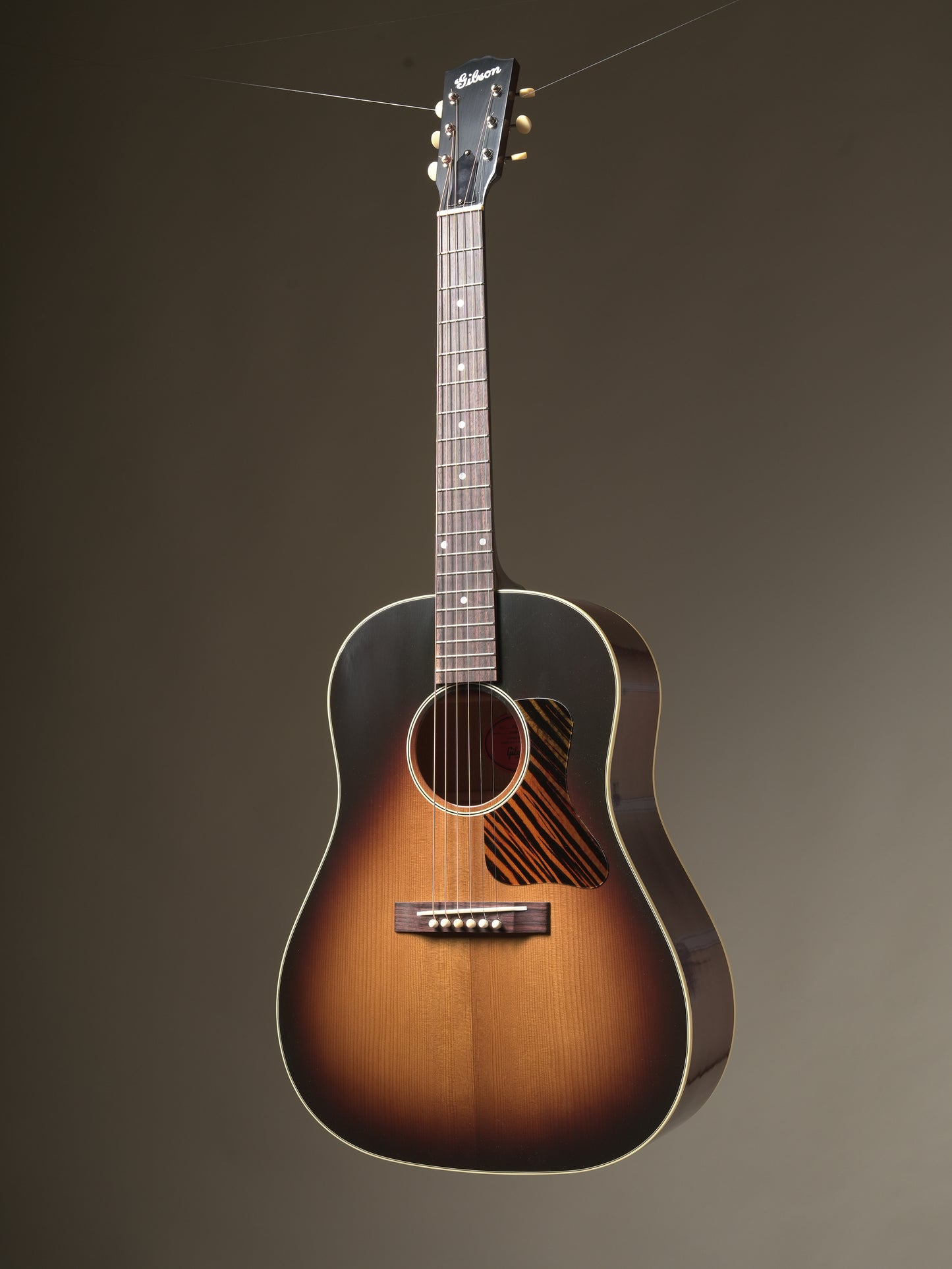 Gibson Custom Shop Historic 1936 J35 acoustic guitar - Vintage Sunburst, incl. OHSC