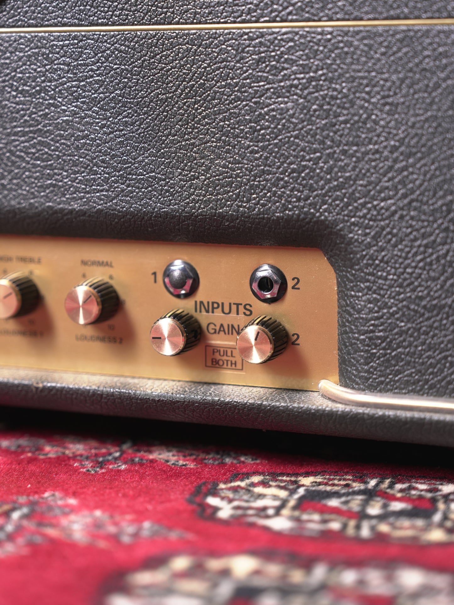 Marshall Dan Gower Modified Super Lead 100w Tube Guitar Amplifier Head - Black Tolex
