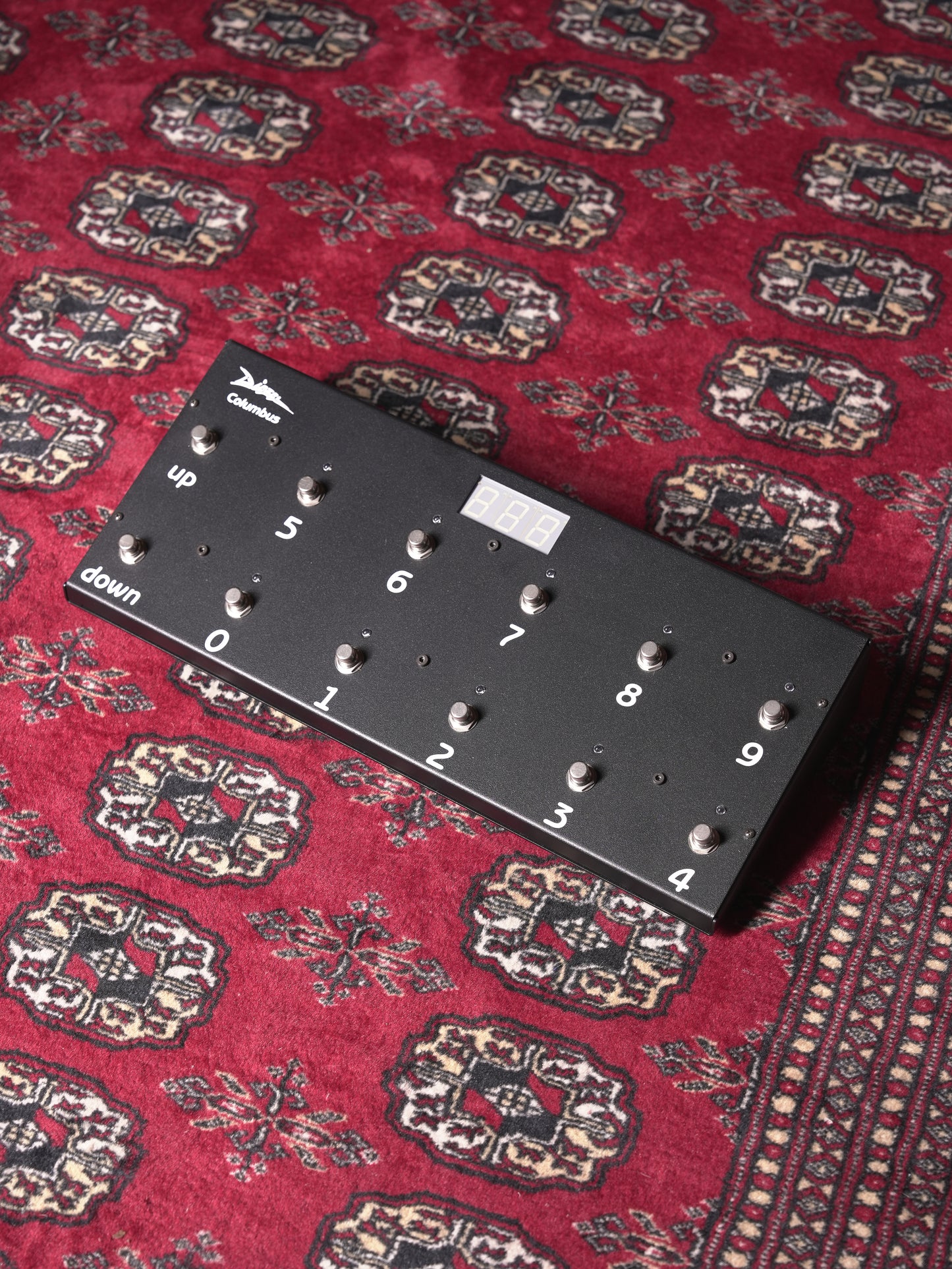 Diezel VH4 100w Tube Amplifier Head w. Columbus Footswitch - One-off Neon Green Tolex from factory